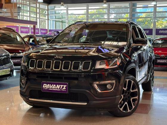 JEEP COMPASS 2.0 16V FLEX LIMITED AUTOMÁTICO JEEP COMPASS 2.0 16V FLEX LIMITED AUTOMÁTICO